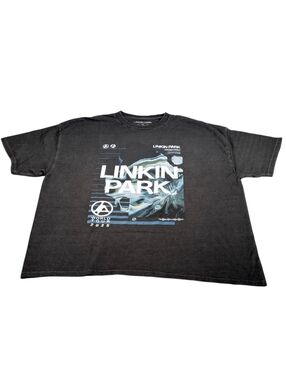 Linkin Park 2025 Tour T-Shirt Double Side Graphics Size XL NWOT